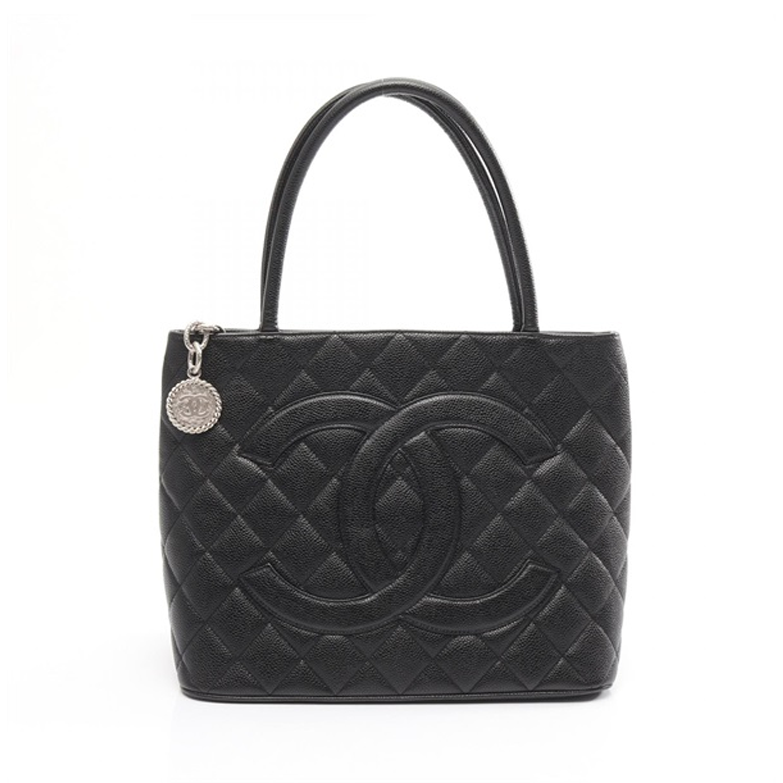 CHANEL 復刻トート ブラック/Ｓ金具