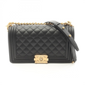 CHANEL ボーイシャネル ブラック/Ｇ金具
