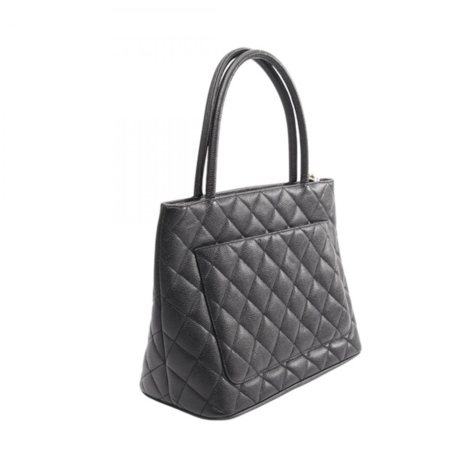 CHANEL 復刻トート ブラック/Ｓ金具