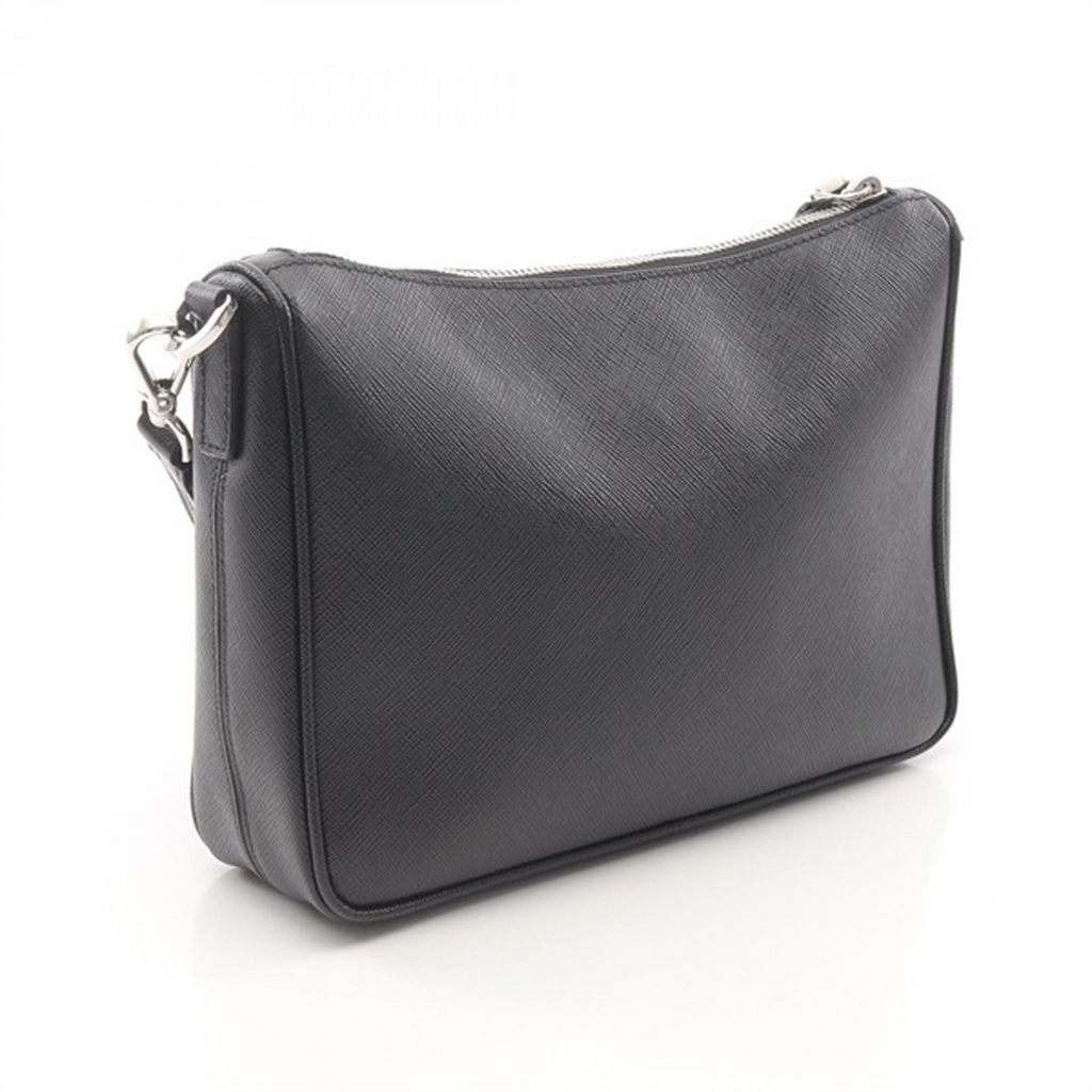 PRADA サフィアノトラベルショルダーバッグ