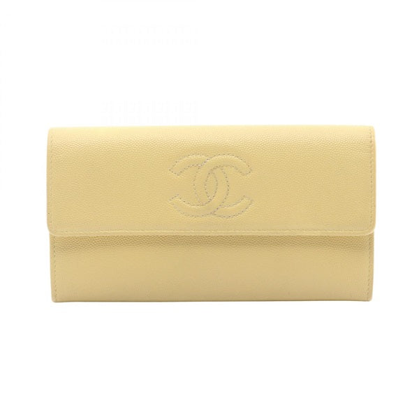 CHANEL ココマーク 二つ折り長財布