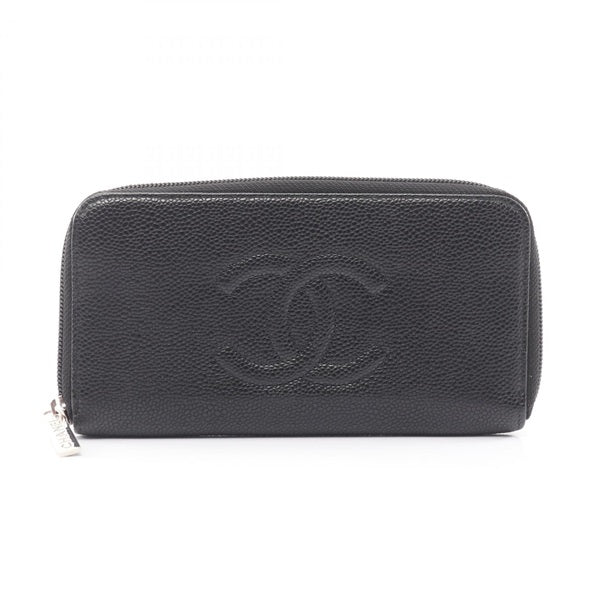 CHANEL ココマーク ラウンド長財布