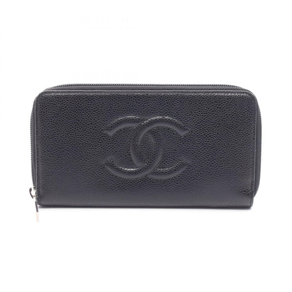 CHANEL ココマーク ラウンド長財布