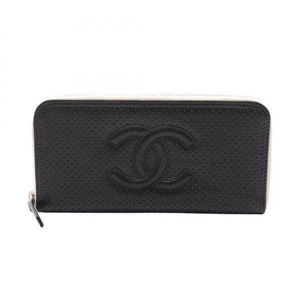CHANEL ココマーク ラウンド長財布