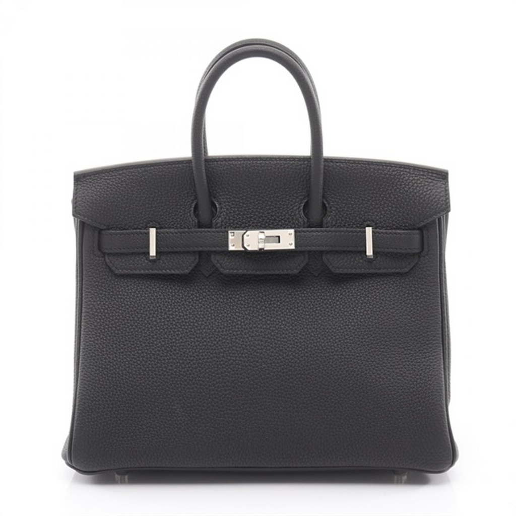 HERMES バーキン25　ブラック/Ｓ金具