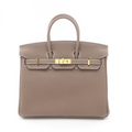 HERMES バーキン25 エトゥープ/G金具