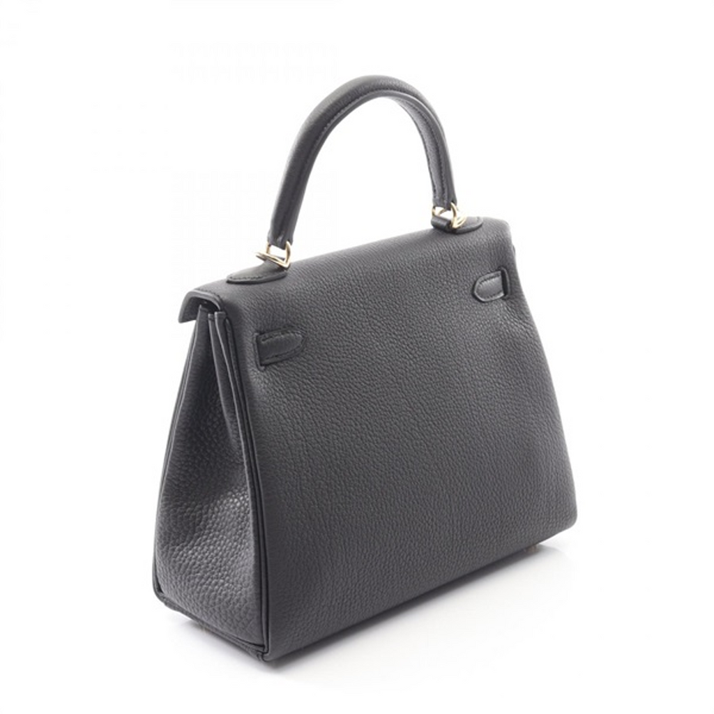 HERMES ケリー25 ブラック/G金具