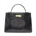 HERMES ケリー32 ブラック/Ｇ金具