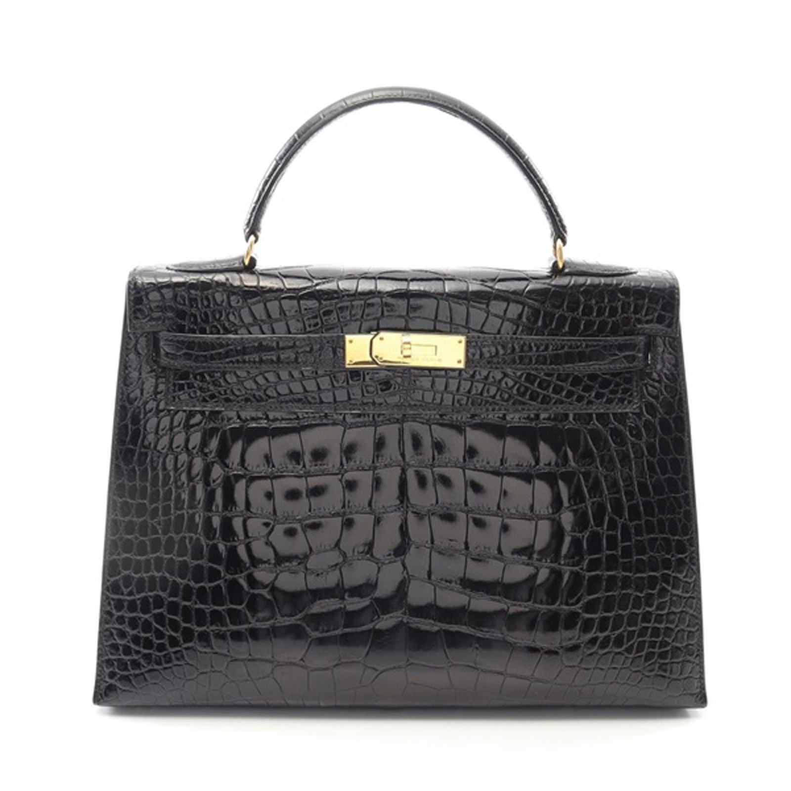 HERMES ケリー32 ブラック/Ｇ金具