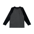CHROME HEARTS 3 Cross Patch CH Logo Embroidery Raglan Long Sleeve Tee