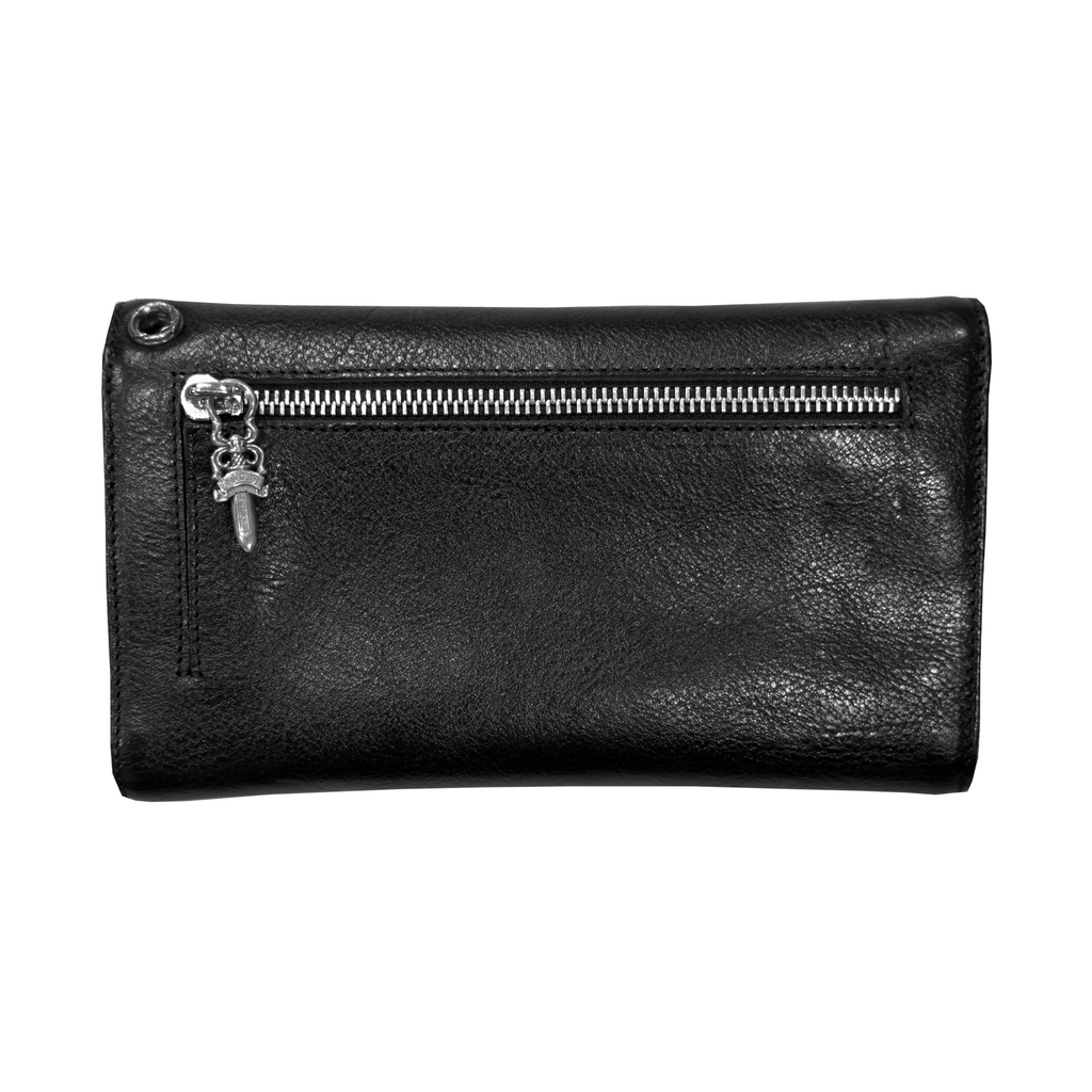 CHROME HEARTS WAVE CROSS WALLET